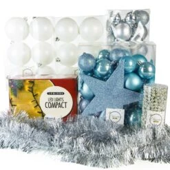 Complete Christmas Tree Decoration Kit (Arctic Blue)