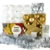 Complete Christmas Tree Decoration Kit (Dark Gold)