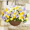 Pansy Cool Wave Pastel Shades Mix Speed Planters