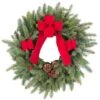 Spruce Christmas Wreath (Red)