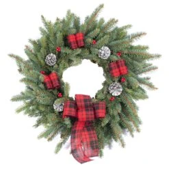 Spruce Christmas Wreath (Tartan)